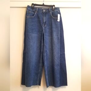 NWT Joie Wide Leg Cropped Jeans